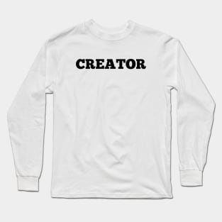 Creator Long Sleeve T-Shirt